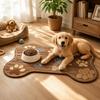 Quick-Dry Non-Slip Floor Mat Easy Clean Feeding Mat Eco-Friendly Pet Placemat  Indoor