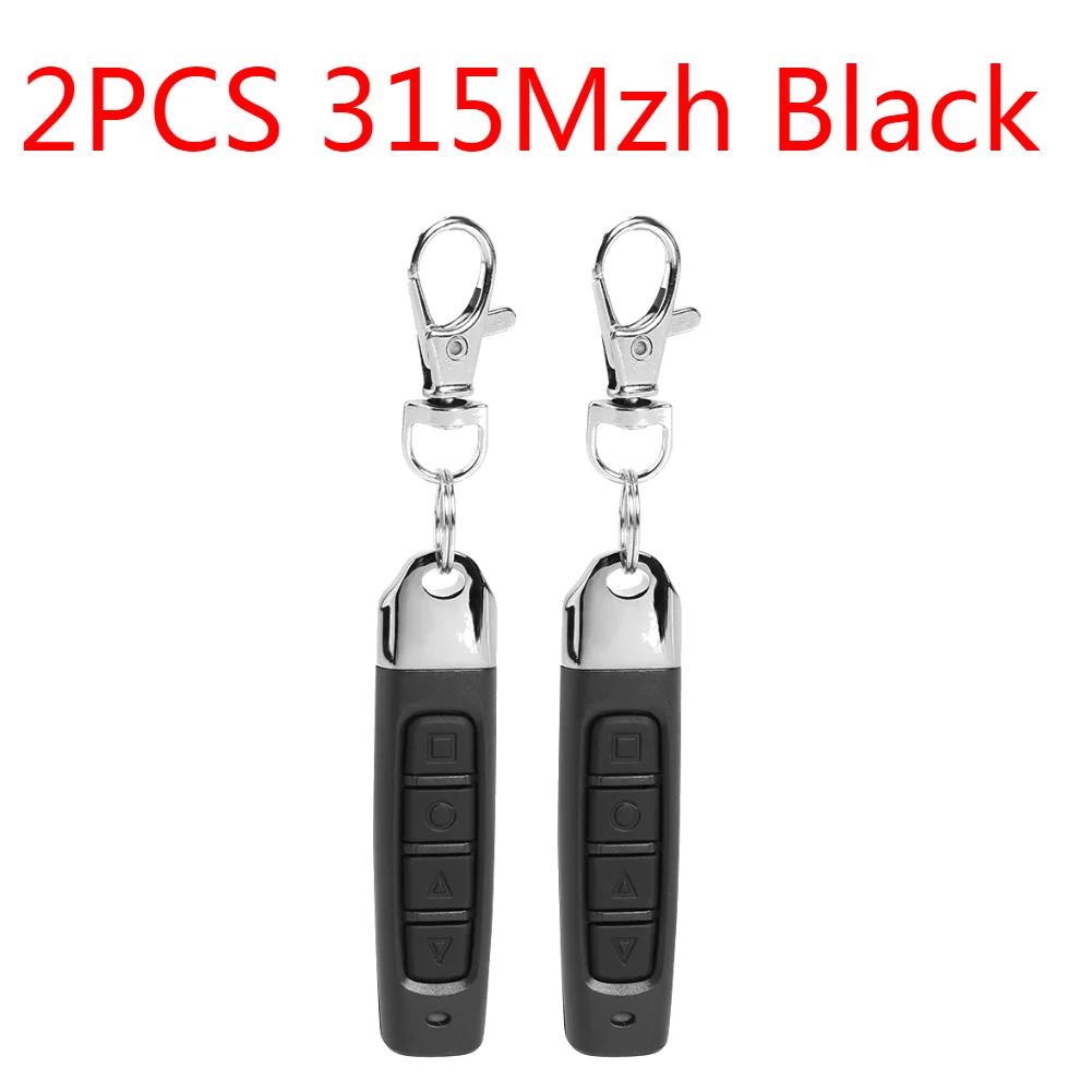 1-4PCS 315/433MHz Copy Remote Control Electric Garage Door Opener Remote Control Duplicator Cloning Code 4-Button Transmitter