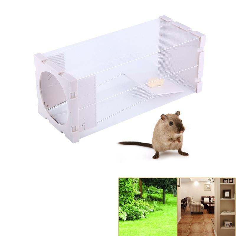Humane Rat Trap Cage Animal Pest Rodent Mice Mouse Control Bait Catch Capture C