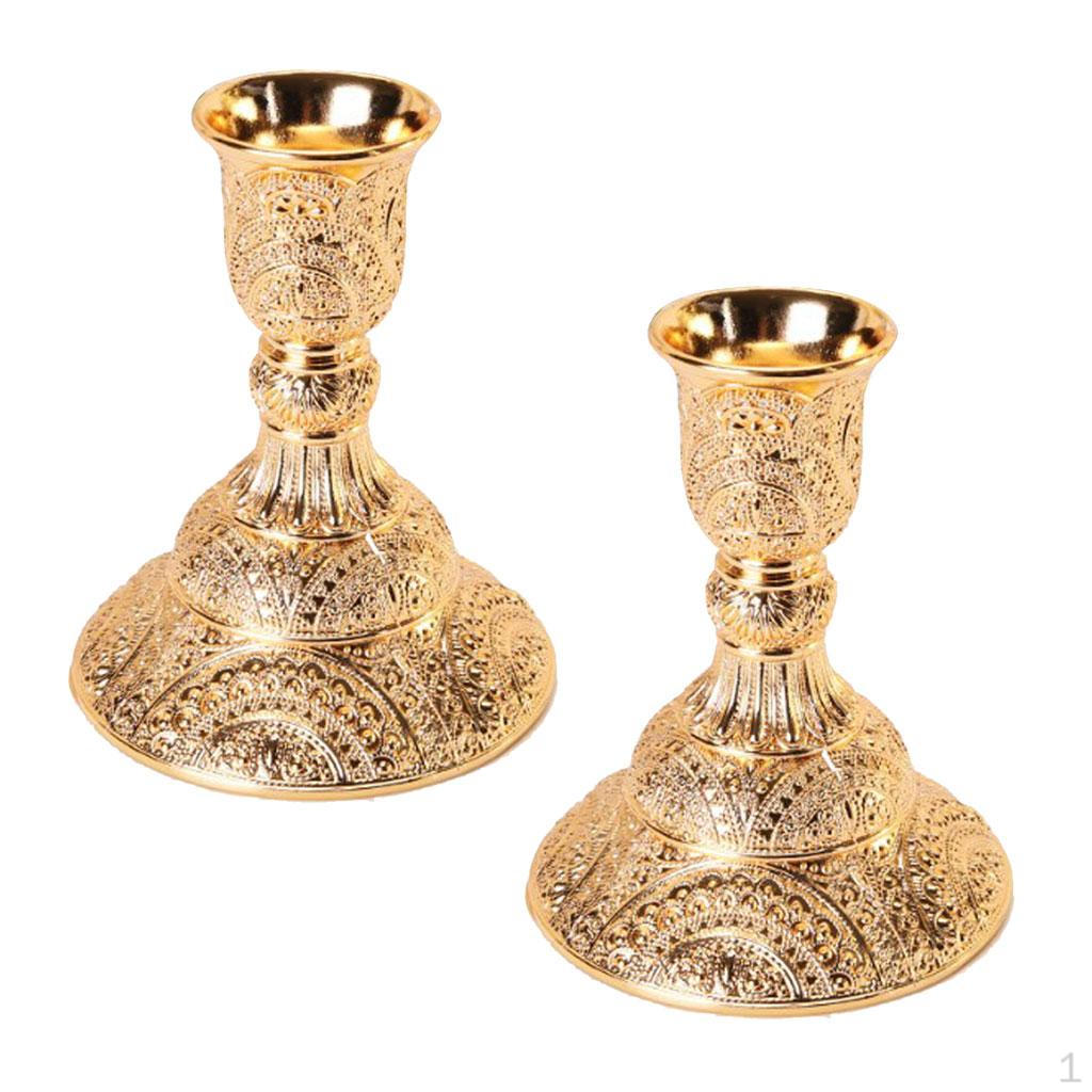 

1/3/5 европейский подсвечник-канделябр, украшение, 1 пара-9,8 см