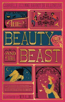 Beauty and the Beast The MinaLima Edition by GabrielleSuzanna Barbot de Villenueve Hardback Book 9780062456212