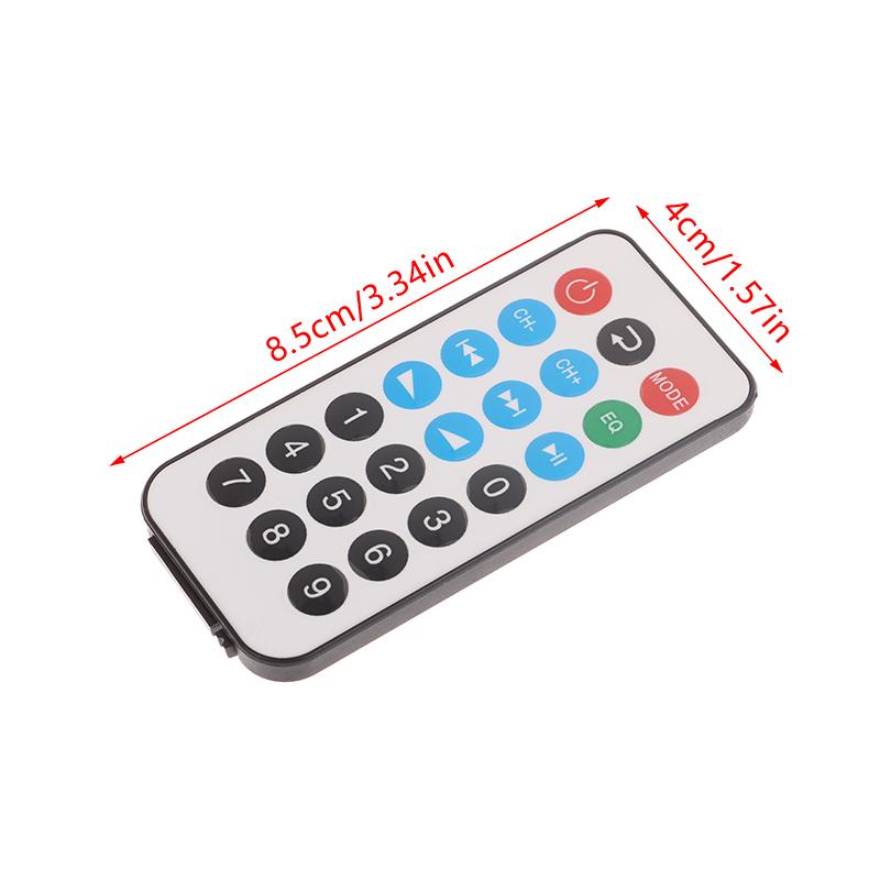 Univerzální multifunkční dálkový ovladač pro USB subwoofer, dekódovací desku výkonového zesilovače s digitální Bluetooth kartou