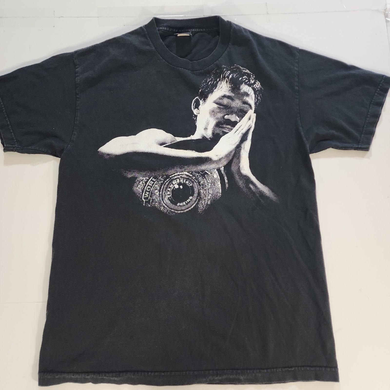 Vintage Manny Pacquiao Mojo Laboratories Shirt Medium Pacman Boxing Philippines Unisex T-Shirt M