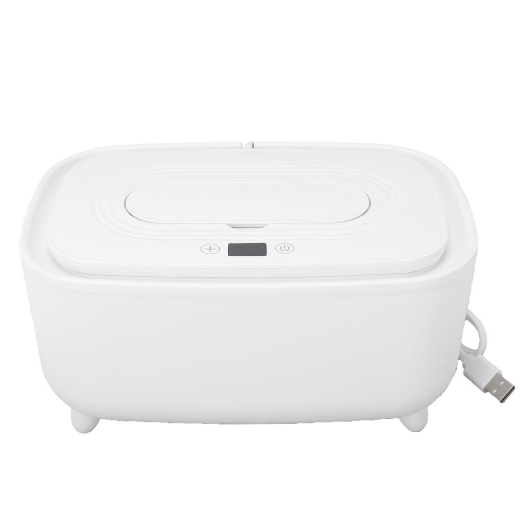 USB Electric Wet Wipes Warmer Smart Temperature Control Wipe Warmer Heated Wet Tissue Container