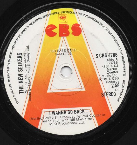 

7inch Record NEW SEEKERS - I Wanna Go Back SCBS4786PROMO CBS 1976 UK Rock Used