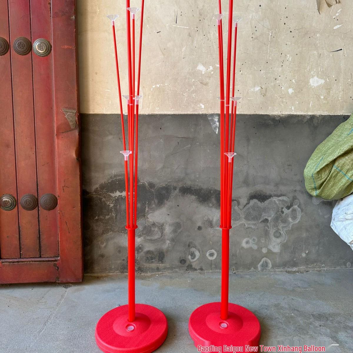 Transparent Seven-in-One Balloon Display Stand for Weddings and Birthdays