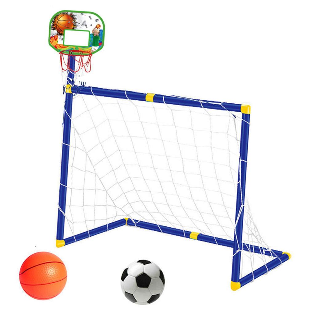 for Kids: Basketball Hoop And Soccer Goal Combo