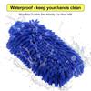 Chenille Plush Gloves for Car Cleaning Thickened Doublesided Car Cleaning Tools Ultrafine Fiber Car Washing Gloves, Detailing