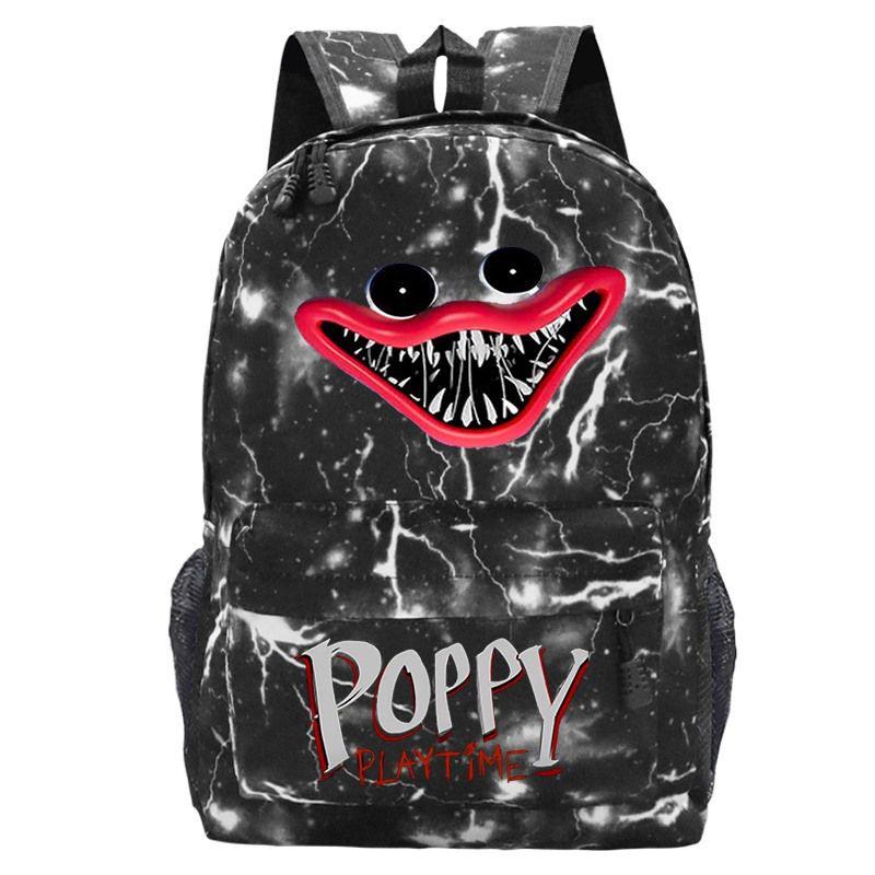 Poppy Playtime Backpack For Kids High Capacity And Breathable School Bag For Boys And Girls