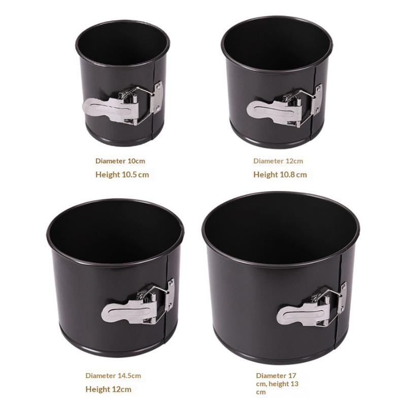 Removable Bottom Kitchen Accessories Carbon Steel Cakes Molds Round Cake Pan Ring Bakeware Non-Stick Bake Mould