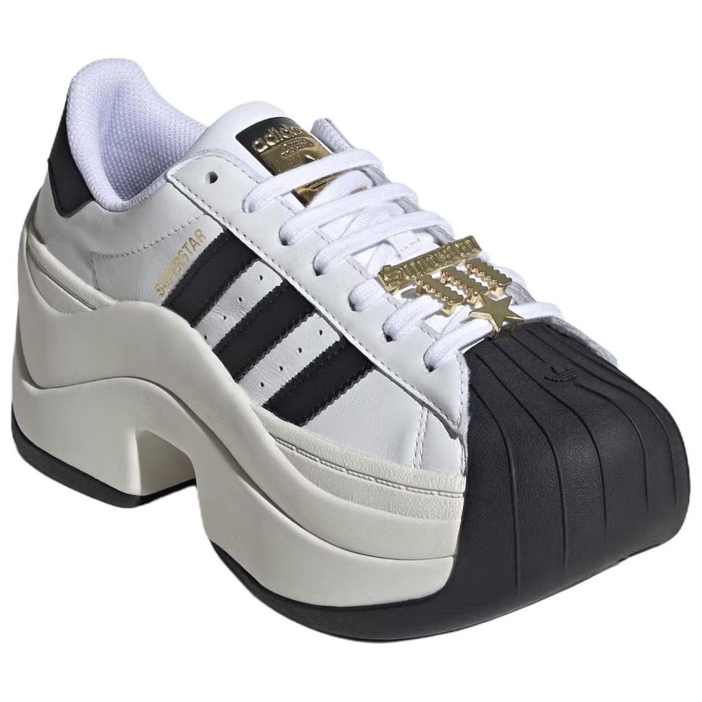 adidas Originals Superstar Bold 'White Black' JR9895
