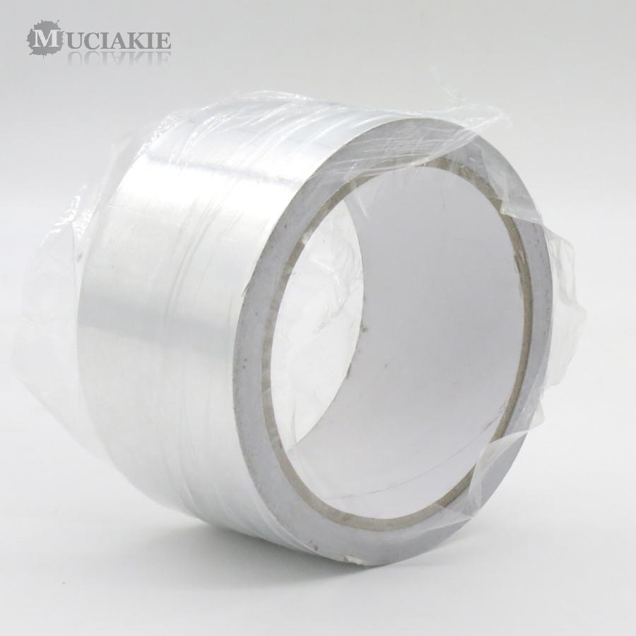 

Алюминиевая лента 5 см x 150 см Алюминиевая фольга клейкая лента для герметизации Термостойкая изоляционная лента для ремонта воздуховодов Термостойкая фольга