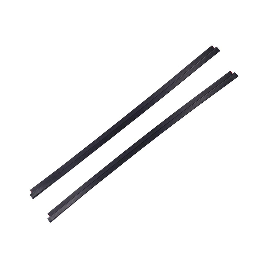 2 Pcs Car Rear Windshield Rubber Seal Strip 8200341503 Replacement for Clio 2005‑2018 (3 Door Models Only)