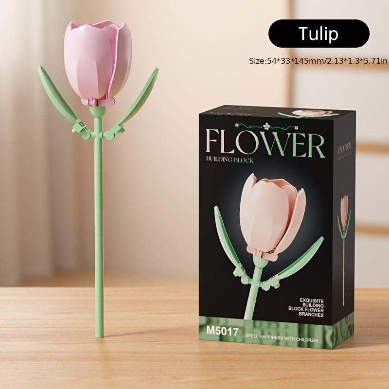 

1 Set Simulation Flower Bouquet, Rose Tulip for Table Decor, Gift for Mother Teacher Anniversary Birthday,Mother s Day Flowers тюльпан