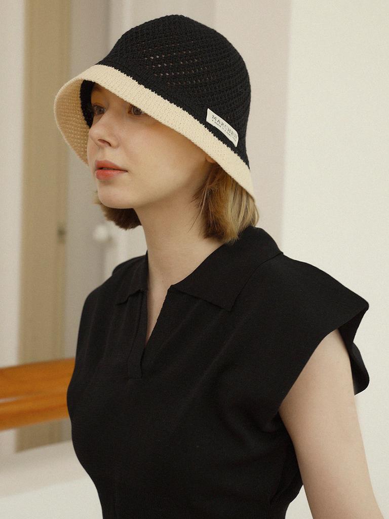 Meleuhen Pippi Crocher Bucket Hat (4Color)