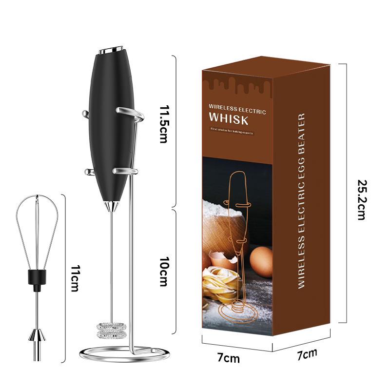 Rechargeable Electric Milk Frother and Mixer