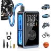 Tire Inflator Portable Air Compressor - 150PSI Cordless Air Pump for Car Tires, Portable Tire Inflator for Car, Air Compressor with Pressure