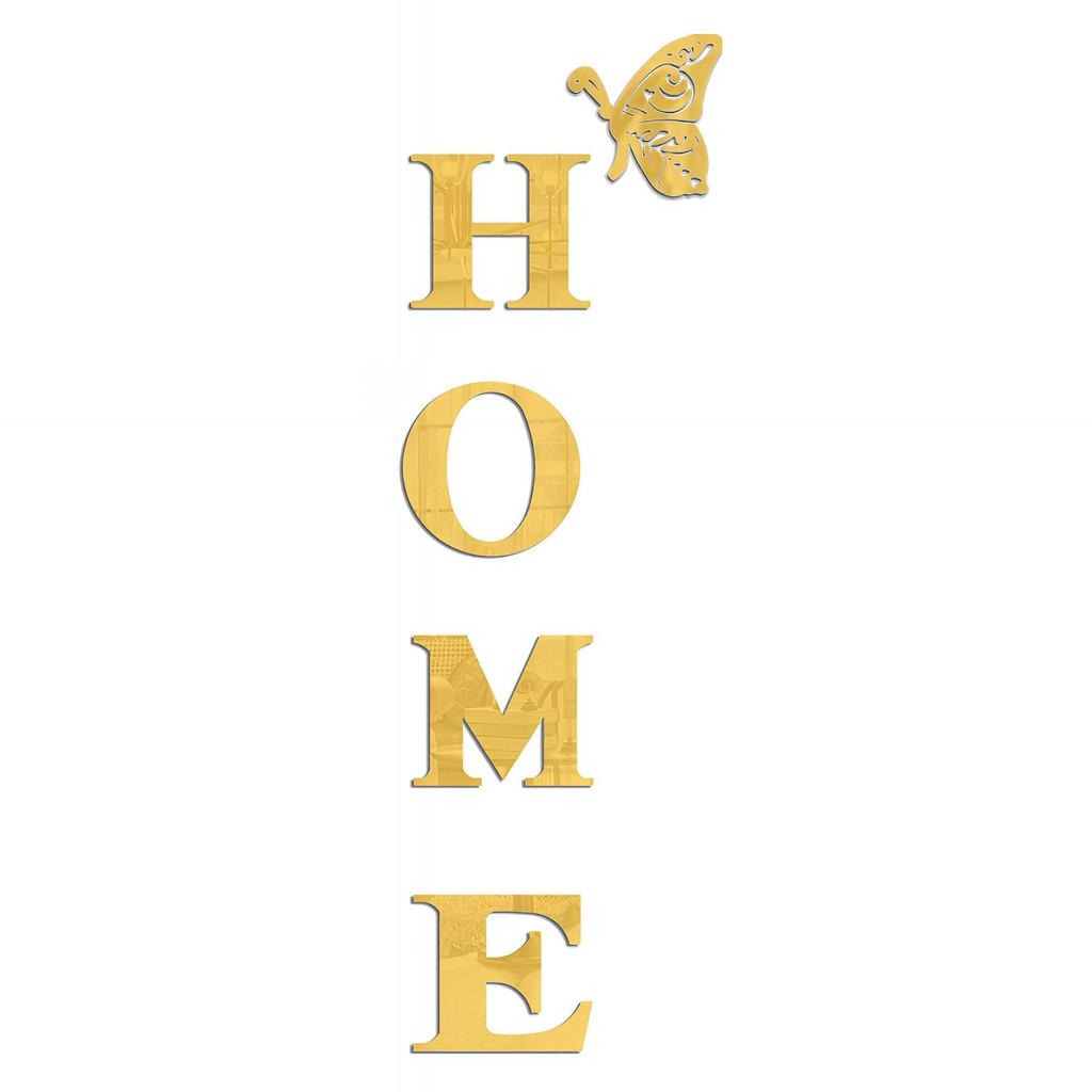 Exclusive DIY Butterfly Acrylic Mirror Wall Sticker for Home Decor