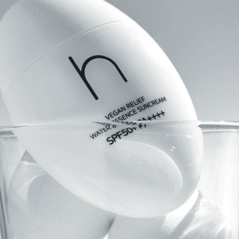 hamel веганская освежающая эссенция-крем для защиты от солнца Relief Water Essence Sun Cream