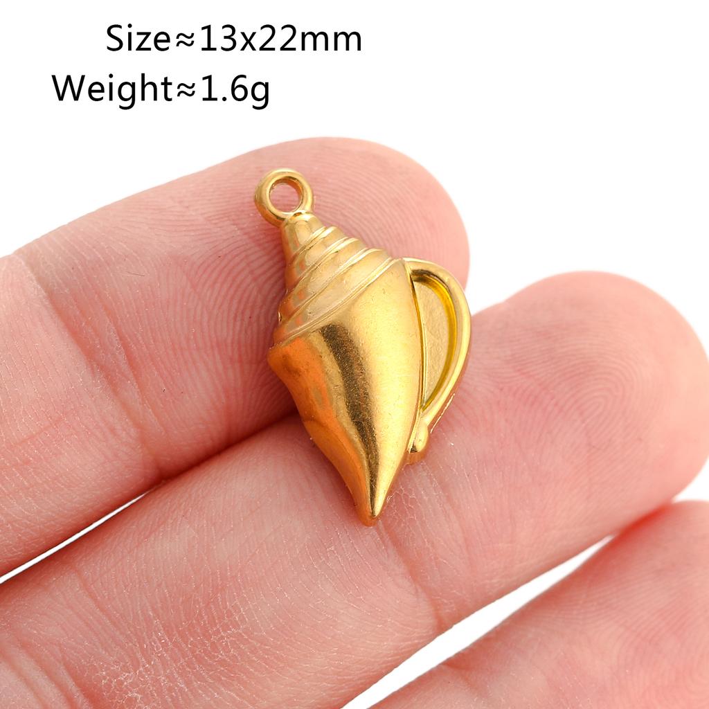 3Pcs Stainless Steel Universe Ocean Animal Pendants Charms DIY Jewelry Making Astronaut Star Bears Balloon Dog Craft Finding