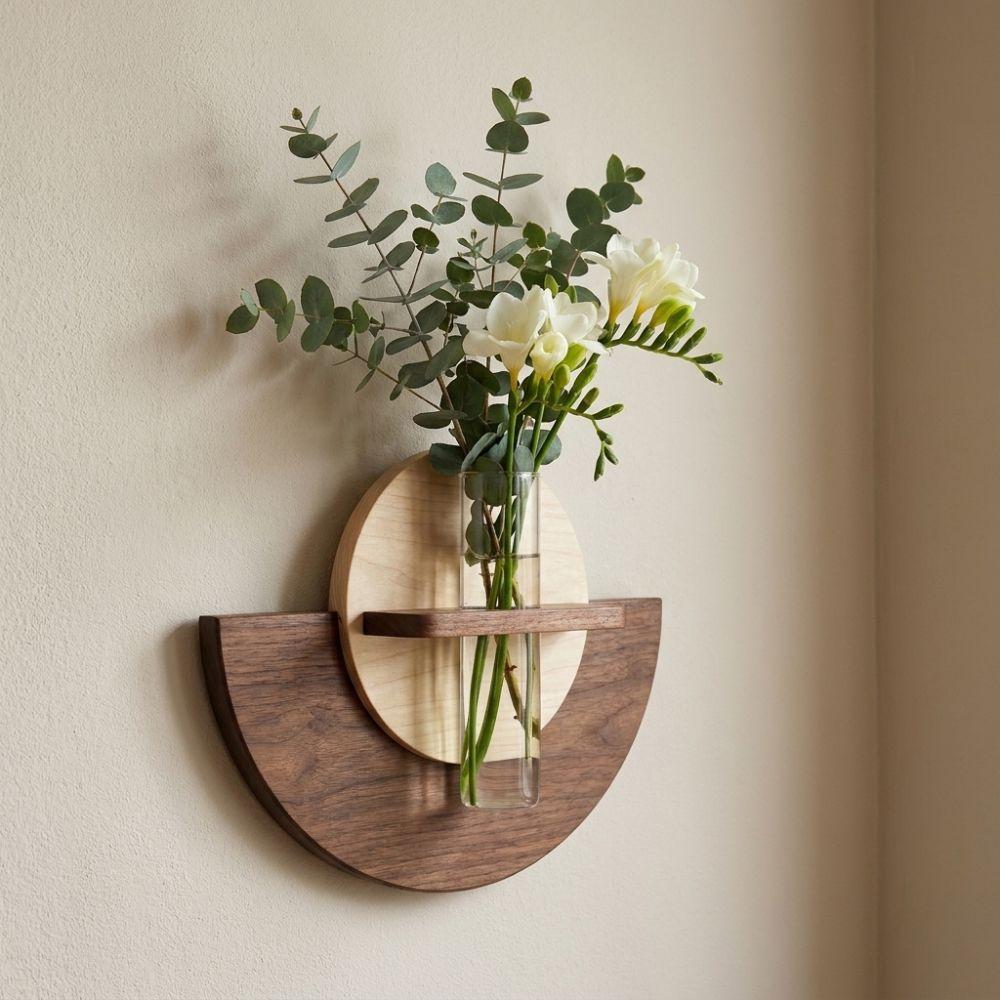 Hydroponic Display Wall Flower Vase Space Saving Hanging Plant Panel  Home Room Decor