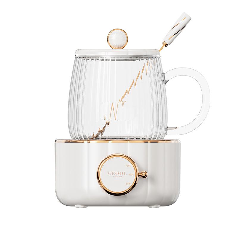 

Электрический чайник объемом 600 мл, электрическая мультиварка, чашка для тушения, настольная кастрюля для хранения, нагревательная чашка, чайник для кипячения воды, чашка для приготовления пищи EU