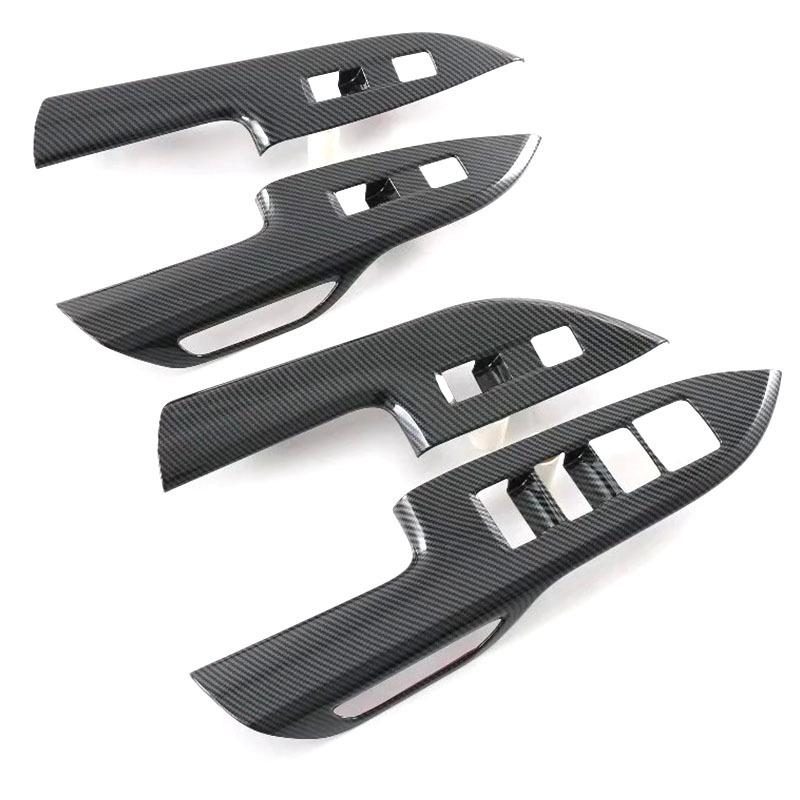 Compatible with 2021-2023 Lexus NX250: Interior Armrest, Gear Shift Frame, Four-Door Speaker Covers, and Trim.