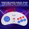16Bit 9 Pin Mini Handheld Game Console Ergonomic Gaming Controller White for Sega