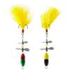 Wobbler Artificial Baits with Feather Hook Spinner Sequins Fishing Lures Fishing Tackle for Trout Fishing Baits