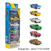 1:64 Vintage Car Alloy Diecast Racing Cars Series Miniature Model Toys Rubber Tires Sliding Forward Vehices Boy Gifts Collection
