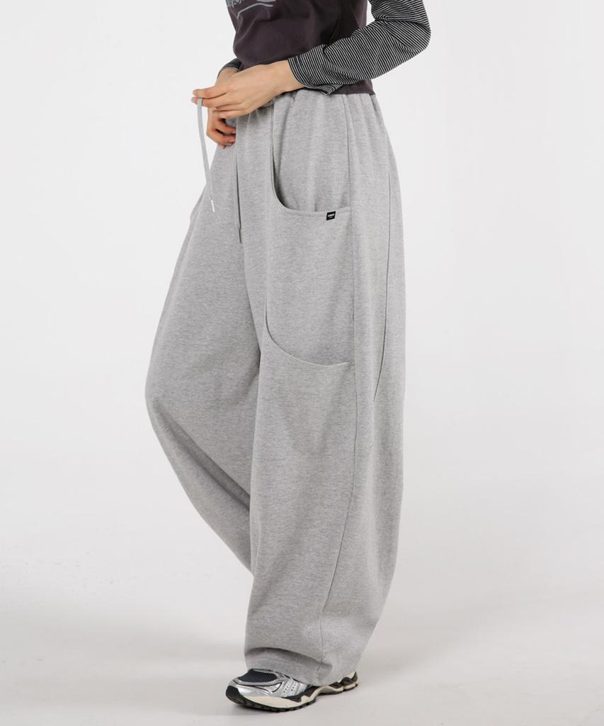 UMM Women'S Double Pocket Balloon Fit Training Pants 3 Colors