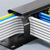 Professional Grade 1U High Density Cable Organizers 19inch 24 Slot 48 Port IT Infrastructure Management Panel