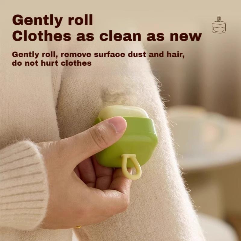 Reusable Lint Roller Portable Lint Remover Washable Pet Hair Remover Cleaning Roller Sticky Ball Household Cleaning Brush