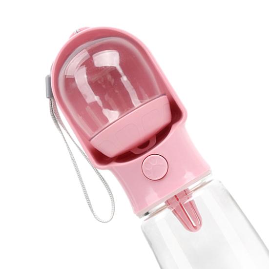 Travel 2-in-1 Pet Feeder Portable Dog Water Bottle Leak-Proof Water Dispenser