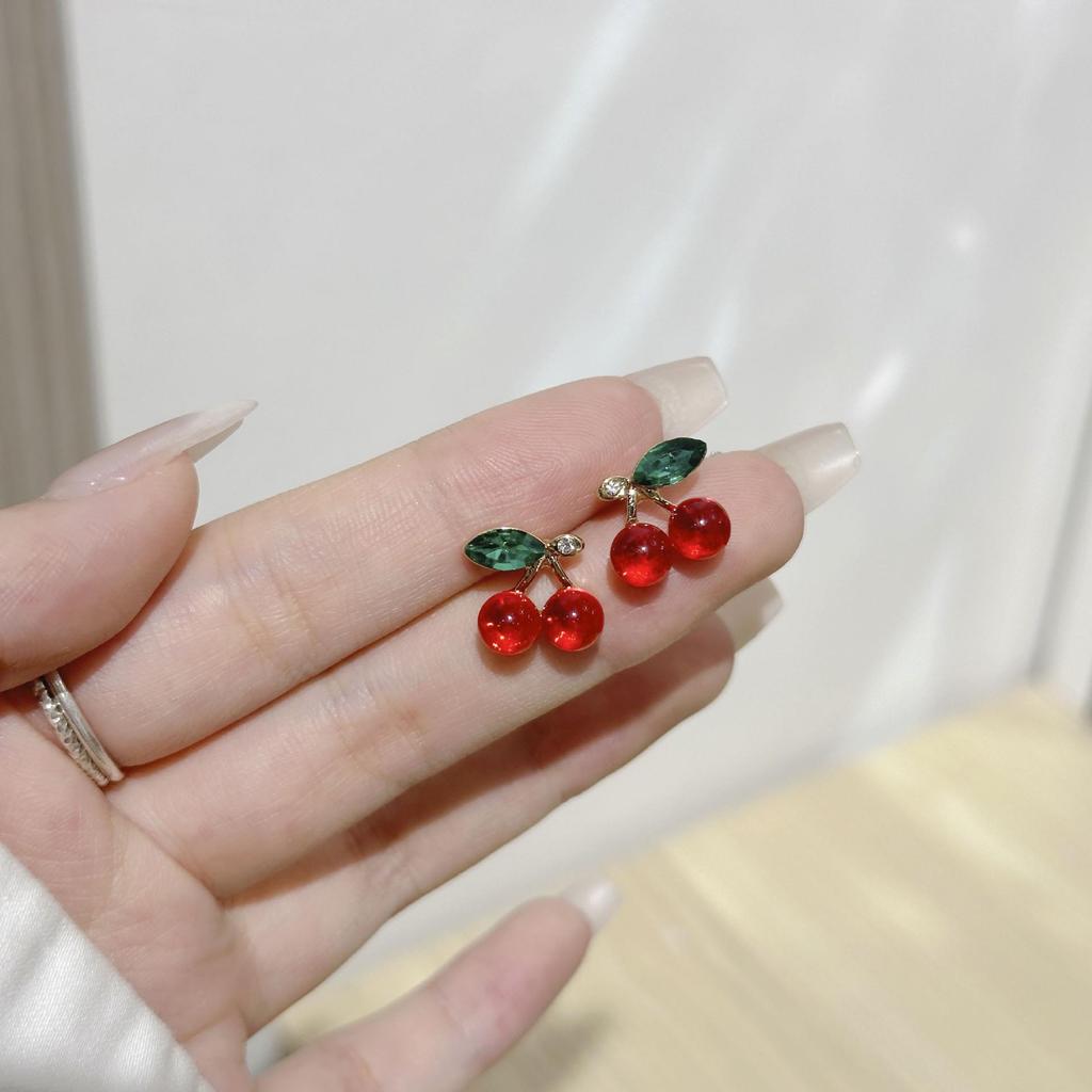 Elegant Floral Bow Earrings - High-End French Design for Women