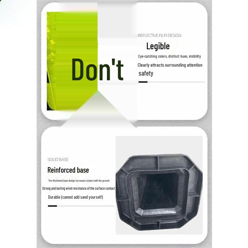 Reflective Traffic Cones & Roadblock Signs