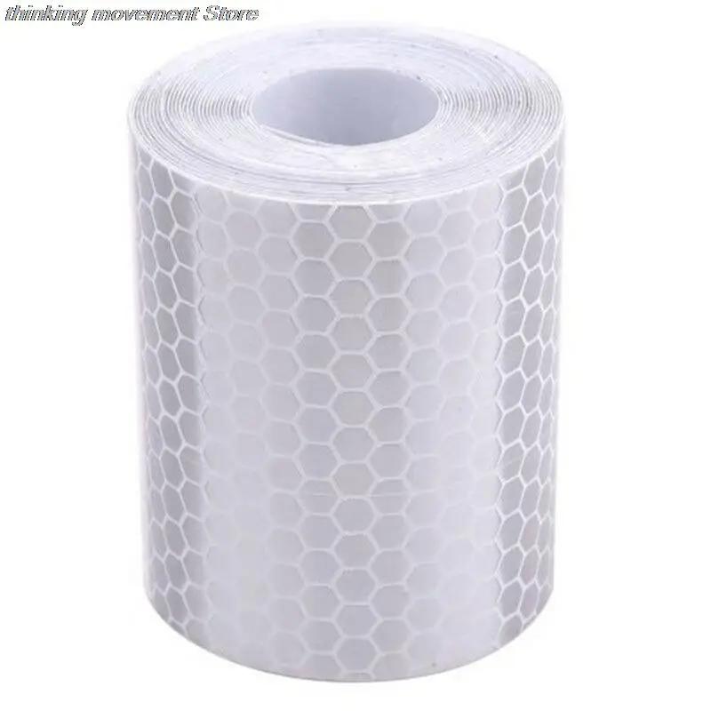 1m x 5cm Reflektierende Streifen Sicherheitswarnband, Hochintensive Fahrzeugsicherheitsstreifen zur Markierung für LKW Schulbus Anhänger