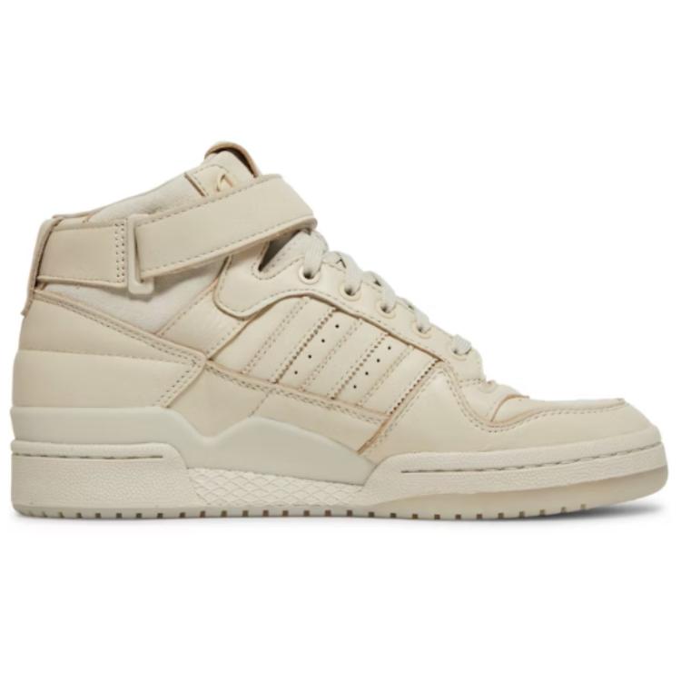 Leaders 1354 x adidas Forum Mid Core Brown Friends & Family Sneakers Unisex Złota Folia Solar-Red FW8768