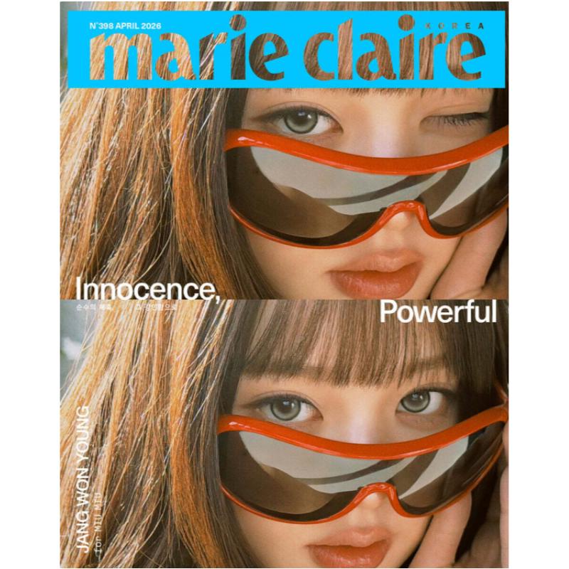 [Pre-order] Jang Won Young Marie Claire April Issue Magazine Type A-C