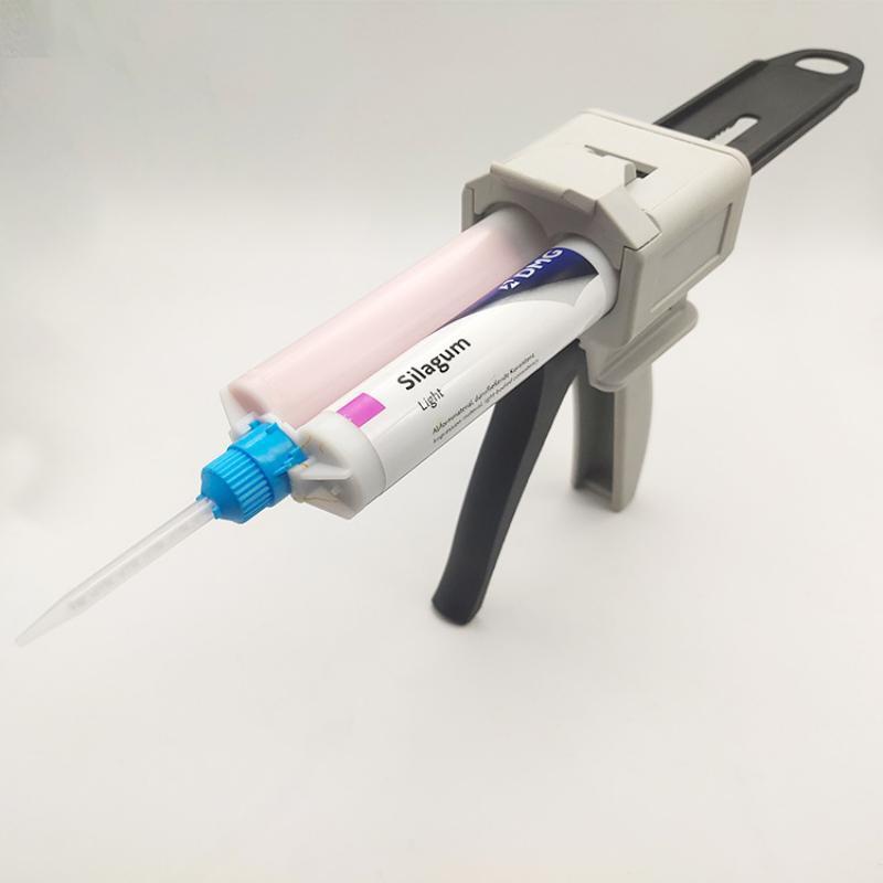 10pcs Dental Silicone Rubber Impression Mixing Head Impression Nozzles Temporary Mixing Tips Dentistry Materials