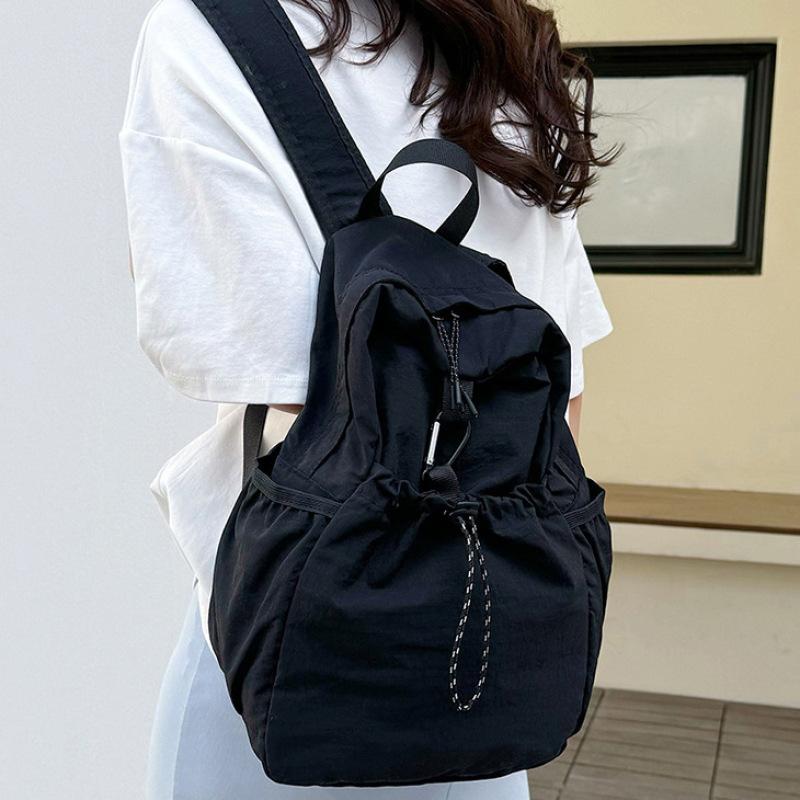 Tooxika Ins Niche Design Backpack Student Class Bag Portable Backpack Commuting Versatile Travel Bag