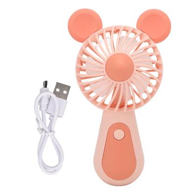Handheld Fan Two Levels Adjustment Ergonomic Energy Saving Mouse Shape Mini Fan Rechargeable for