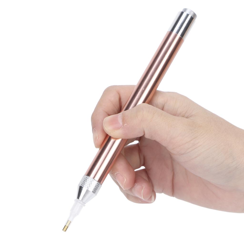 Painting Drill Pen Set Diamond Painting Tools with Light Storage Box for Nail Art DIY Painting Crafts