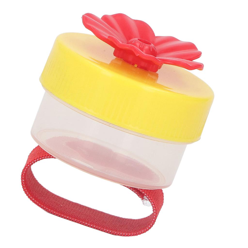 Handgehaltener Kolibri-Futterspender Mini-Blume Handgehaltene Outdoor-Kolibri-Fütterungswerkzeuge Gelb