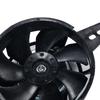 Motorcycle Cooling Fan Radiator Fan Motor for Enduro, Off-Road, and Electric Motorcycles, 12V, Universal Fit