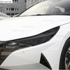 2 Pcs Performance Car Headlight Protective Film Front Light Black TPU Sticker For HYUNDAI ELANTRA N Line - Accessories