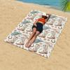 1PC Western Cowboy Beach Towel 31x51 Inch (Approx 78.7x129.5 Cm) Country Style Sand-Free Ultrafine Fiber Bath Towel Super Soft Q