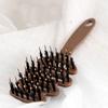 Shaping Defining Scalp Massage Comb Hollow Curl Define Styling Brush Hair Comb  Hairdressing Tool