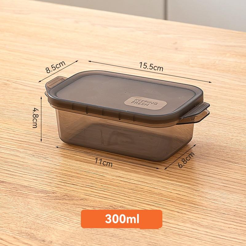 1/3 Pcs Refrigerator Food Sealed Crisper Containers Fresh Fruit Vegetables Steak Meat Storage Box Organizer Kitchen Accessories
