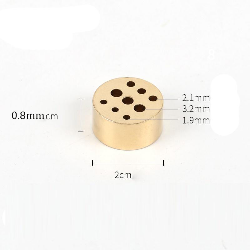 New 1PC Portable Incense Burner Multi Purpose Water Drop Shape Brass Incense Holder Home Office Teahouse Zen Buddhist Supplies